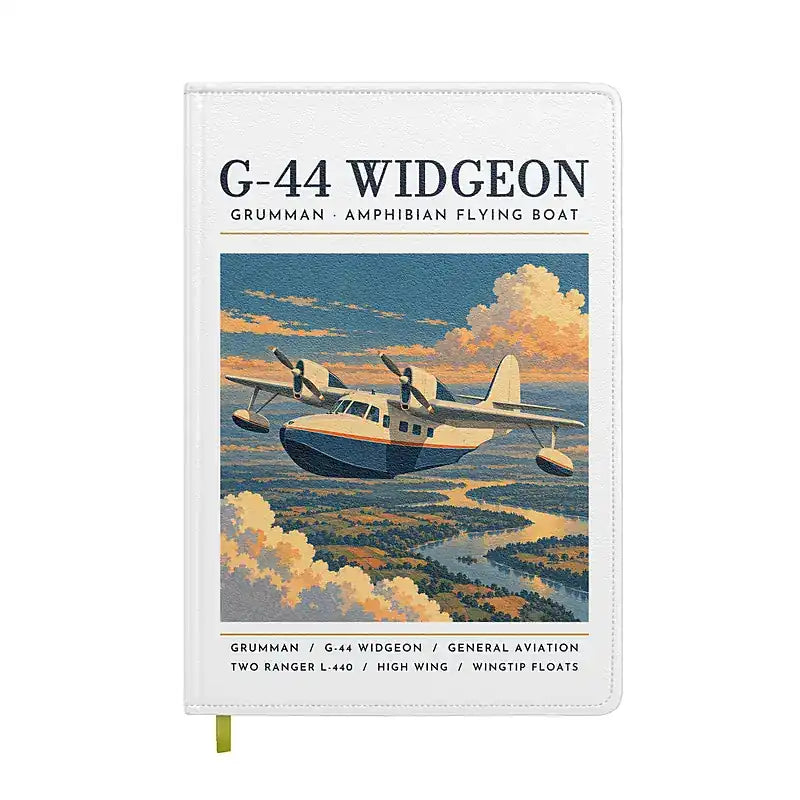 Grumman G-44 Widgeon - Poster - Notebook - White