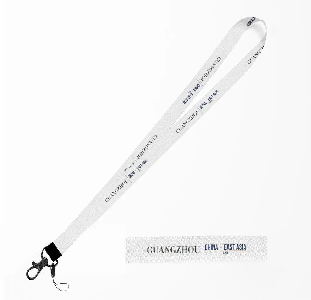 Guangzhou City Series lanyard - white