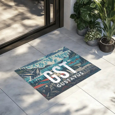 Gustavus Airport (GST) door mat