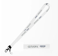 Thumbnail for Guyana Country Series lanyard - white