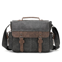 Thumbnail for Retro Design Business Documents Shoulder Bag Flap Man's Bag Male Messenger Bags