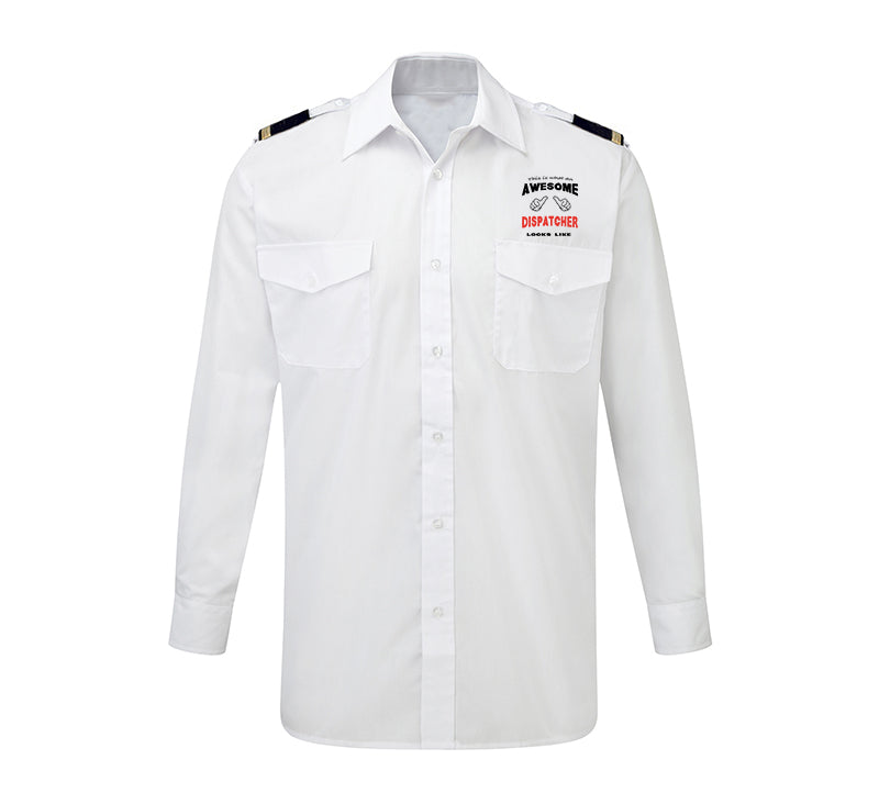 Dispatcher Designed Long Sleeve Pilot Shirts