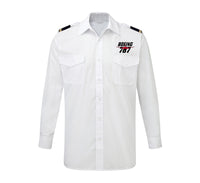Thumbnail for Amazing Boeing 787 Designed Long Sleeve Pilot Shirts
