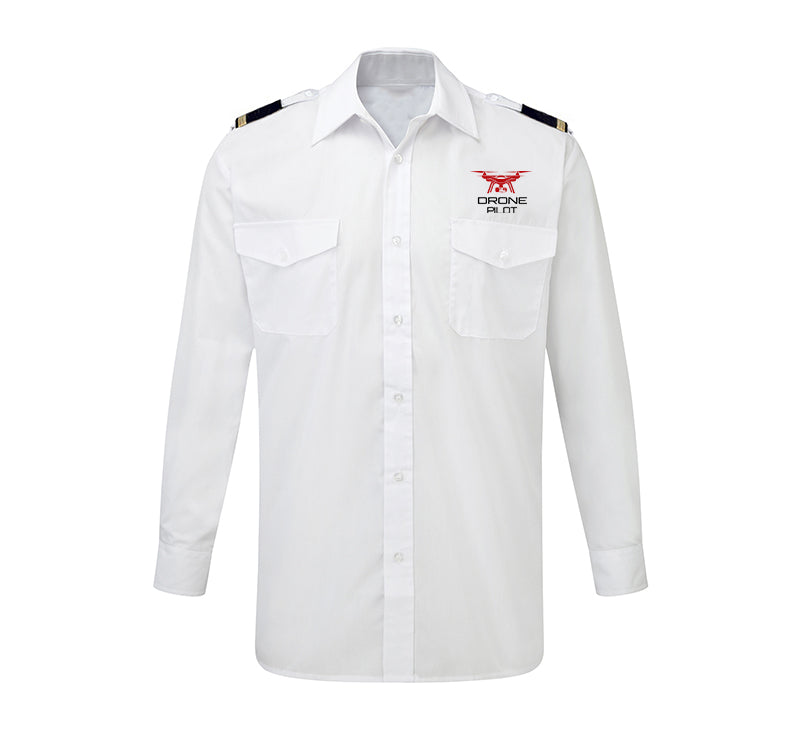 Drone Pilot Designed Long Sleeve Pilot Shirts