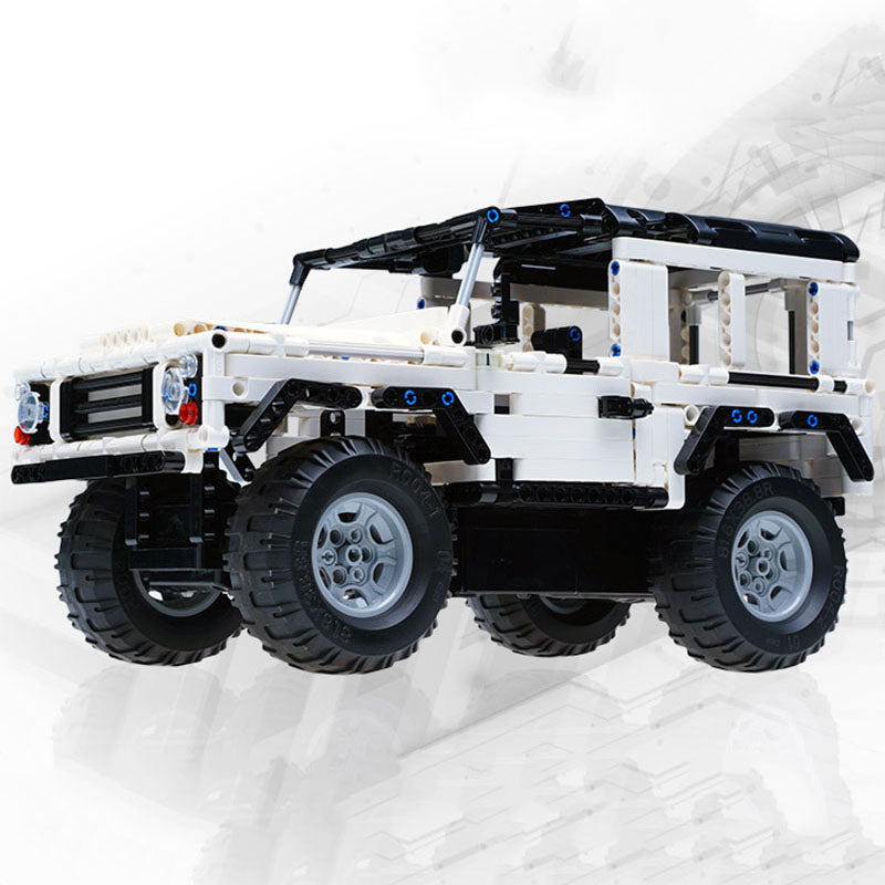 533Pcs Defender Remote Control SUV Car Building Blocks For RC Car Model