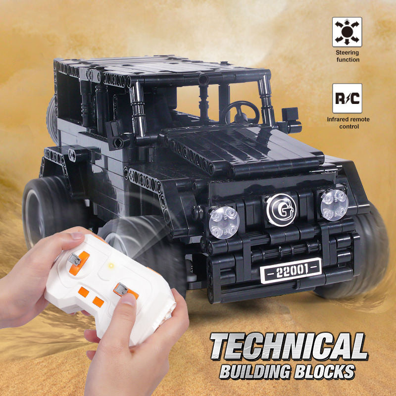 651Pcs Benz G car For RC Building Blocks Car Model