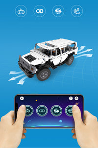 Thumbnail for 575Pcs Remote Control Car Warrior H2 For RC Building Blocks Car Model