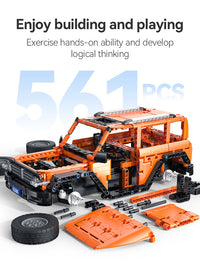 Thumbnail for 561Pcs Tank off-road vehicle For RC Building Blocks Car Model
