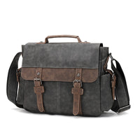 Thumbnail for Retro Design Business Documents Shoulder Bag Flap Man's Bag Male Messenger Bags