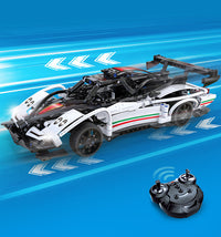 Thumbnail for 456Pcs LED Light High Speed  car For RC Building Blocks Car Model