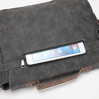 Thumbnail for Retro Design Business Documents Shoulder Bag Flap Man's Bag Male Messenger Bags