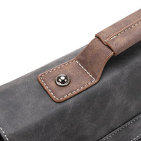 Thumbnail for Retro Design Business Documents Shoulder Bag Flap Man's Bag Male Messenger Bags