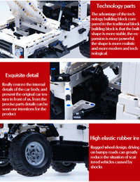 Thumbnail for 533Pcs Defender Remote Control SUV Car Building Blocks For RC Car Model