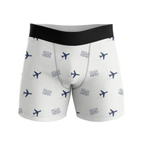Thumbnail for Hachijojima Airport (HAC) Men Boxers - Pattern - White