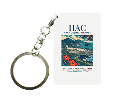 HAC - Poster - Key Chain - White
