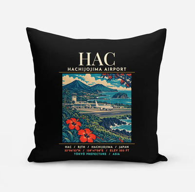 HAC - Poster - Pillow - Black