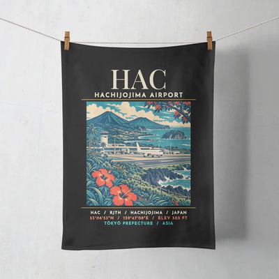 HAC - Poster - Towel - Black