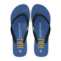 Thumbnail for Hannover Airport (HAJ) Slippers & Flip Flops - Slippers - Flip Flops - Code - Blue