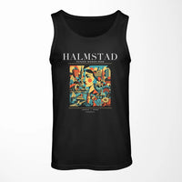 Thumbnail for HALMSTAD - Poster - Tank Top - Black
