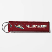 Thumbnail for Cartoon HAL LCH Prachand Aviator Key Chains - Dark Red
