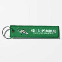 Thumbnail for Cartoon HAL LCH Prachand Aviator Key Chains - Green