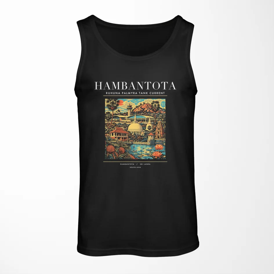 HAMBANTOTA - Poster - Tank Top - Black