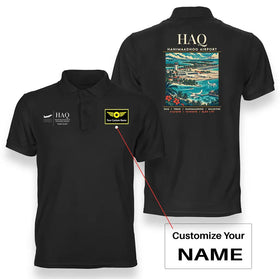 Hanimaadhoo International Airport (HAQ) Premium Polo T-Shirts