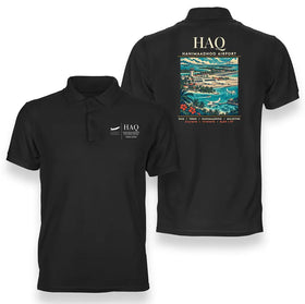 Hanimaadhoo International Airport (HAQ) Premium Polo T-Shirts