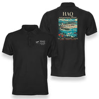 Thumbnail for HAQ - Poster - Double-Side Polo - Black