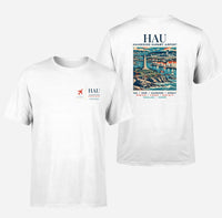 Thumbnail for HAU - Poster - Double-Side T-Shirt - White