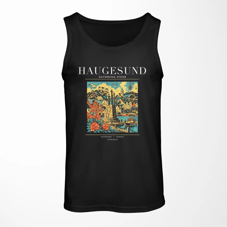 HAUGESUND - Poster - Tank Top - Black