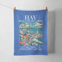 Thumbnail for HAV - Poster - Towel - Blue