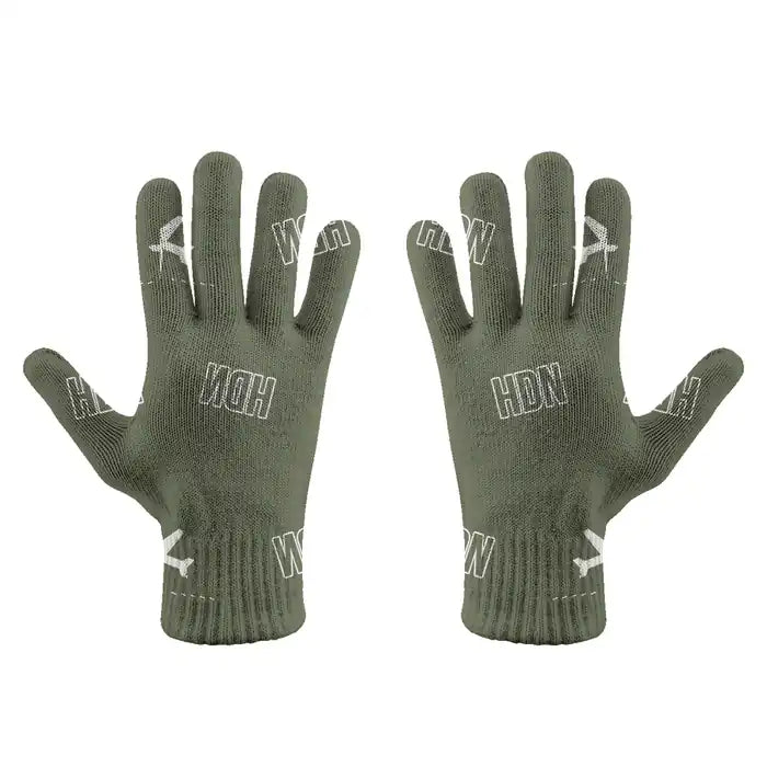Yampa Valley Airport (HDN) Gloves - Gloves - Full - Pattern - Green Army