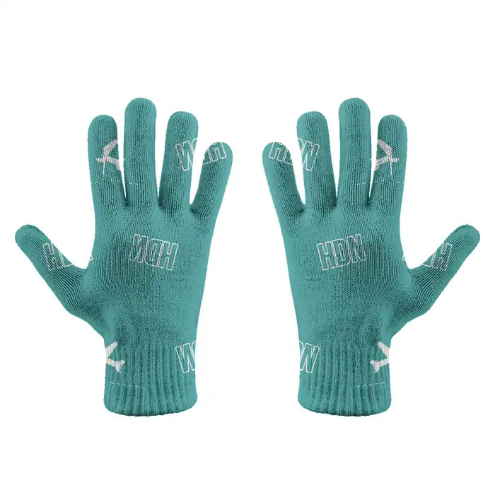 Yampa Valley Airport (HDN) Gloves - Gloves - Full - Pattern - Turquoise