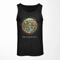 Thumbnail for HEALDSBURG - Badge - Tank Top - Black