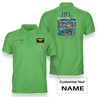 Thumbnail for HEL - Poster - Double-Side Polo - Light Green + Name