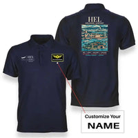 Thumbnail for HEL - Poster - Double-Side Polo - Navy Blue + Name