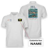 Thumbnail for HEL - Poster - Double-Side Polo - White + Name
