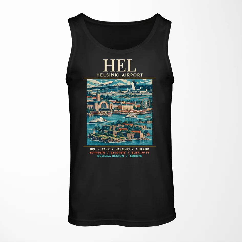 HEL - Poster - Tank Top - Black