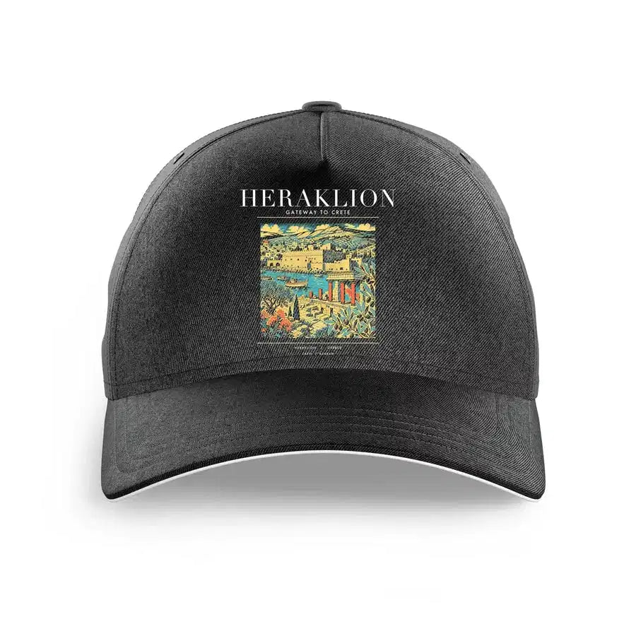 HERAKLION - Poster - Hat - Black