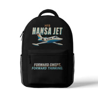 Thumbnail for HFB 320 Hansa Jet - 3D Backpack - Cartoon - Black