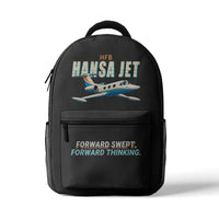 Thumbnail for HFB 320 Hansa Jet - 3D Backpack - Cartoon - Gray