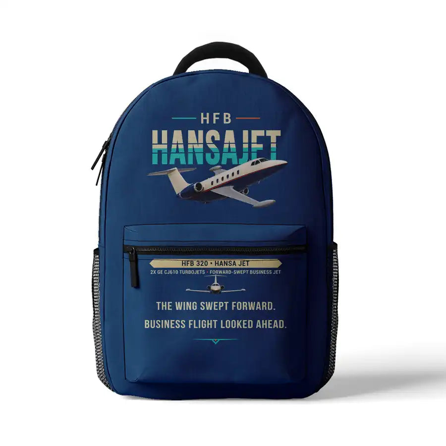 HFB 320 Hansa Jet - 3D Backpack - Original - Blue