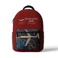 Thumbnail for HFB 320 Hansa Jet - 3D Backpack - Red