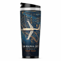 Thumbnail for HFB 320 Hansa Jet - 3D + Name - Stainless Steel (No Holder) - Full Print