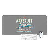 Thumbnail for HFB 320 Hansa Jet - Cartoon - Desk Mat - Gray