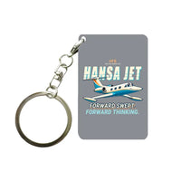 Thumbnail for HFB 320 Hansa Jet - Cartoon - Key Chain - Gray