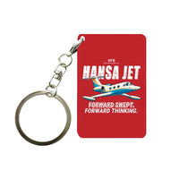 Thumbnail for HFB 320 Hansa Jet - Cartoon - Key Chain - Red