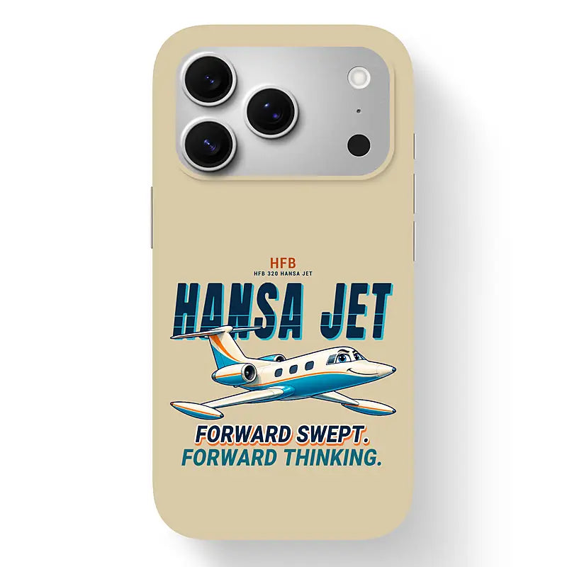 HFB 320 Hansa Jet - Cartoon - MagSafe iPhone 17 Pro - Beige