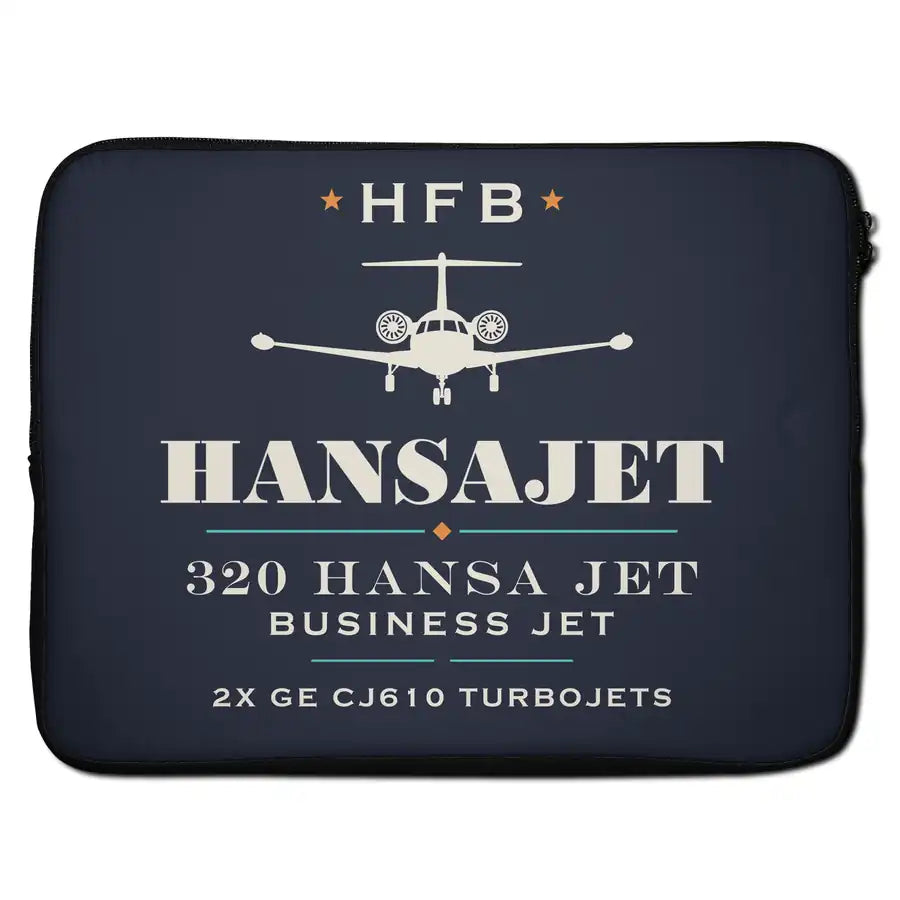 HFB 320 Hansa Jet - Heritage - Laptop Sleeve